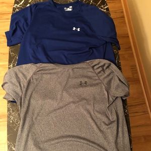 Under armour shirts size large lot of 2